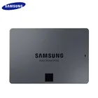 SSD-накопитель Samsung 4 ТБ, 2,5 дюйма, 2 ТБ твердотельный жесткий диск ТБ, 870 QVO SATA III SSD, оригинальный внутренний жесткий диск MLC SATA3 для настольного компьютера, ноутбука