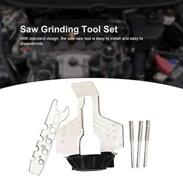 

Special Chainsaw Grinding Tool Chainsaw Sharpening Kit Electric Grinder Sharpening Polishing Attachment Set Saw Chains Tool Dril