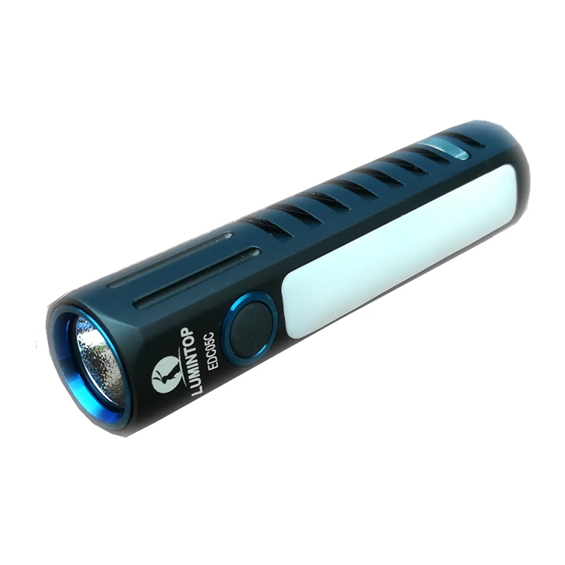 

LUMINTOP E05C XPL HI 550lm with 4x CRI Nichia Sidelight 14500 AA EDC Flashlight USB Rechargeable Dual Keychain Torch LED Lamp