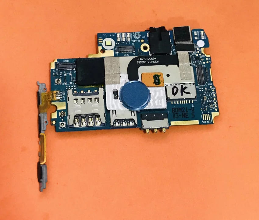 Б/у оригинальная материнская плата 2 Гб ОЗУ + 16 ПЗУ для Ulefone MIX MTK6737 Quad Core бесплатная