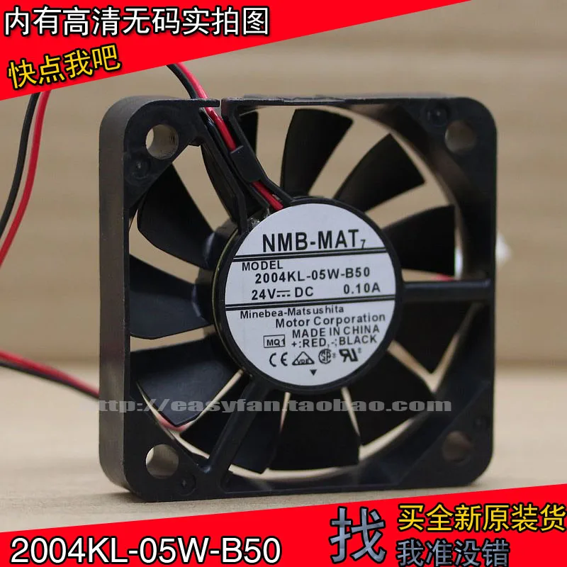 Оригинальный NMB 2004KL 05W B50 24V 0.10A 5010 5 см преобразователь частоты двойной шаровой
