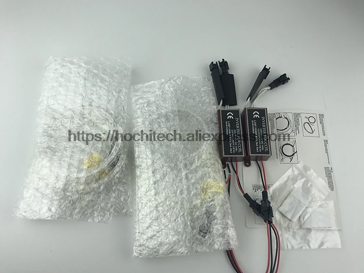 HochiTech для CHEVROLET CAPTIVA S3X 2006-2011 автомобиль стиль белый 6000K фара с подсветкой на флуоресцентных лампах с холодным катодом Halo angel eyes Kit angel eyes light