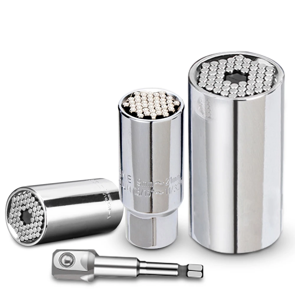 Универсальный гаечный ключ набор для всей поверхности головы гнездо Sleeve7 19mm 9 27 мм