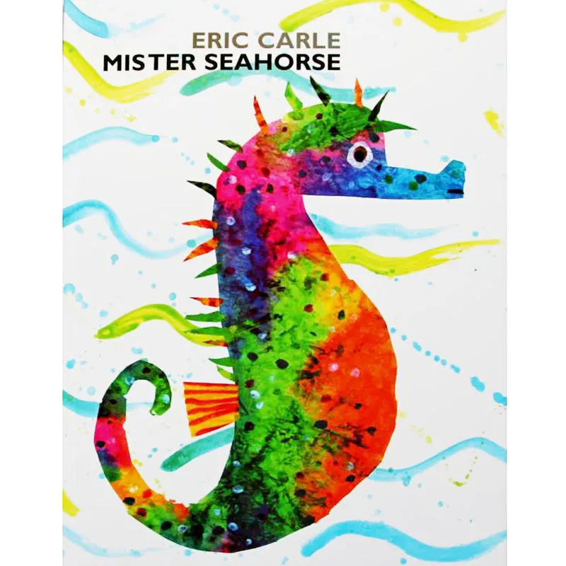 

Mister Seahorse By Eric Carle Educational English Picture Book Learning Card Story Book For Baby Kids Children Gifts