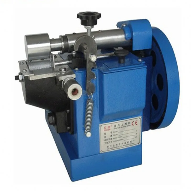 

Gluing Machine 6CM Speed Adjustable & Strength Glue Spreading Machine For Leather products, zippers