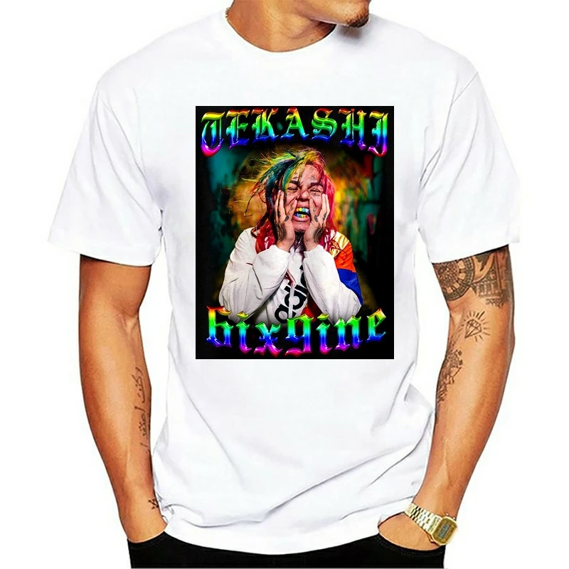 TEKASHI 69 SIXNINE m? Пуховая одежда футболка гр? e S-2XL K? hlen Повседневное Штольц t hemd унисекс