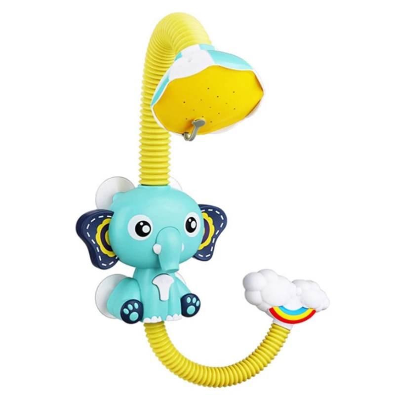 

Насадка для душа, детская игрушка для ванны, искусственное электрическое животное слон для купания ребенка, малыша