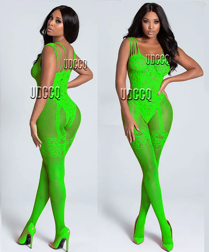 Соблазнительные костюмы сетчатые боди в сеточку чулки нижнее белье платье