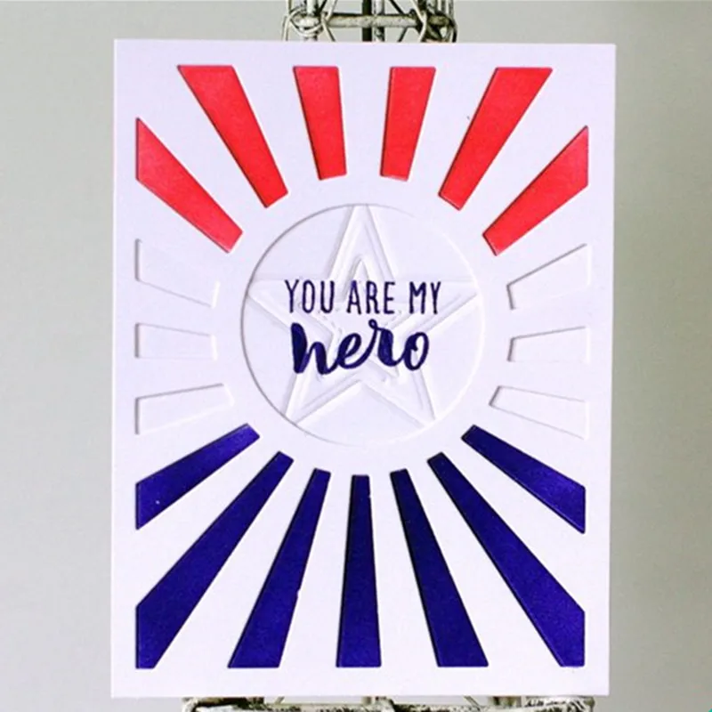 Блестящий Солнечный высечки для изготовления открыток выдолбленные солнечные