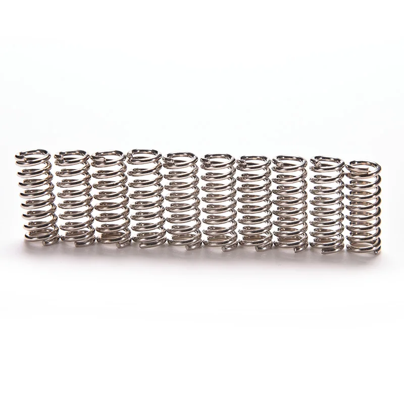 

10PCS 20mm Strong Spring For 3D Printer Parts Extruder Heated Bed Ultimaker Makerbot Wade 3D Printer Accessory 1.2mm Wire Spring