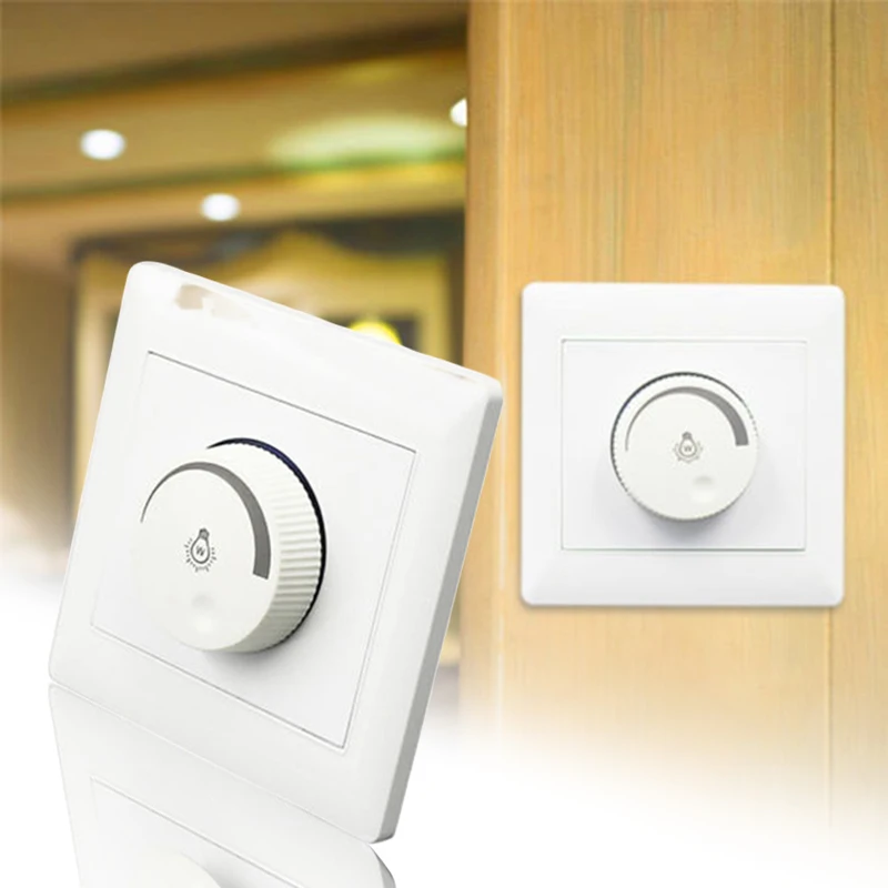 

Dimmer Switch Adjustable 250V 10A Controller LED 100W For Dimmable Light Bulb Lamp Waterproof Sensor Switch
