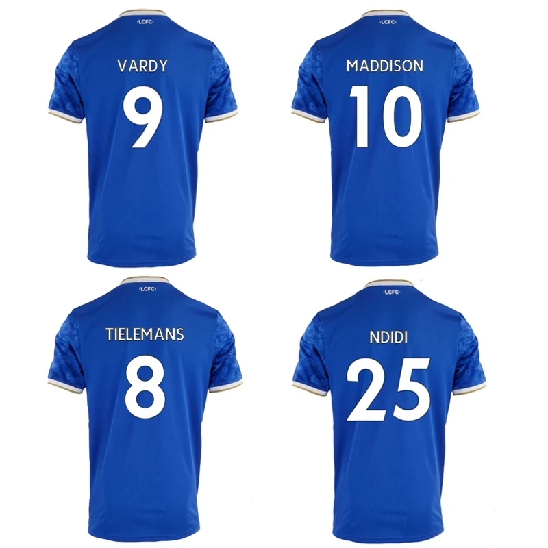 

Adult / Kids 2021 2022 High quality Customize jerseys T-shirt Leicester Vardy Ndidi Maddison Tielemans Soyuncu Iheanacho City