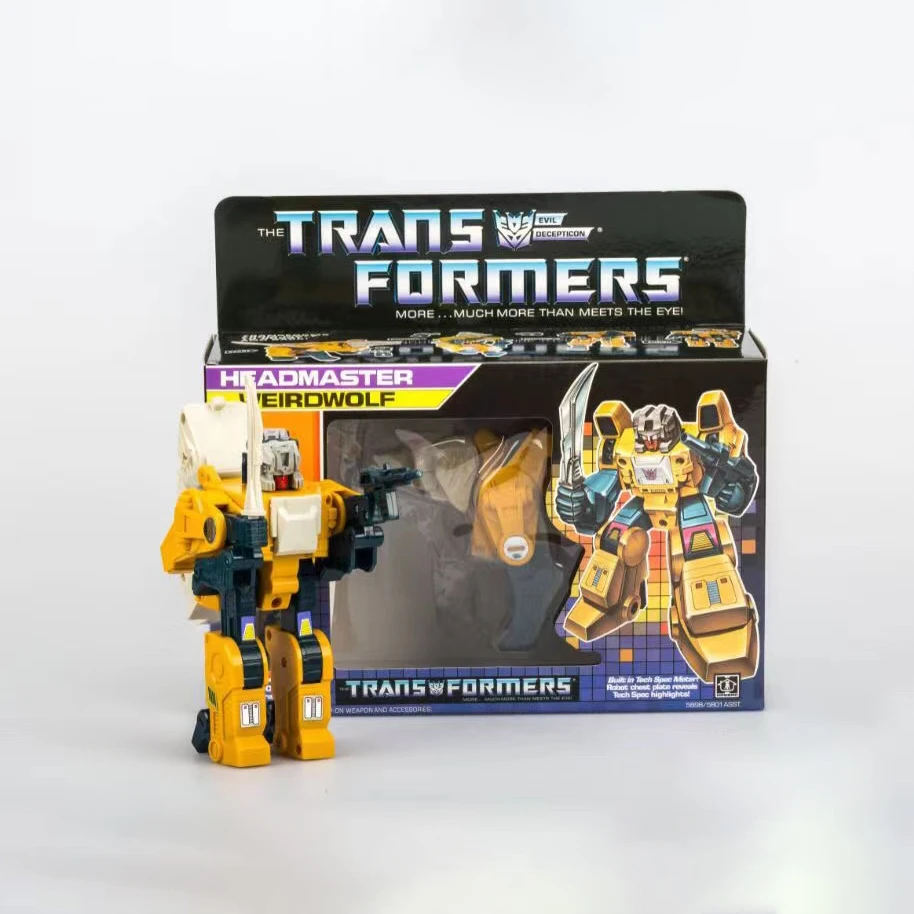 

Tomy G1 Weirdwolf Three Transformations Transformers Action Figure Assembled Model Toy Gift Transformers War for Cybertron Toy