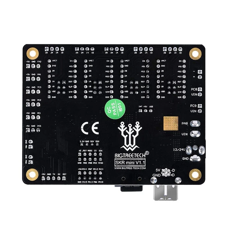 SKR Mini V1.1 3D печатная плата управления Поддержка TMC2208 TMC2130 LV8729 DRV8825 A4988 ST820 детали