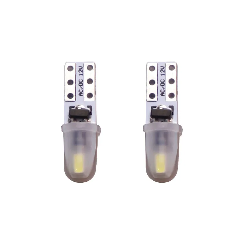 100 шт. AC 12 В T5 w3w светодиод 2 SMD 3014 светодиодная панель приборов спидометр приборная