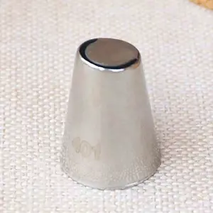 Насадка для глазури #401, инструменты для выпечки торта, Кондитерские инструменты из нержавеющей стали, украшение для выпечки, для создания лепестков солнца, с оборками