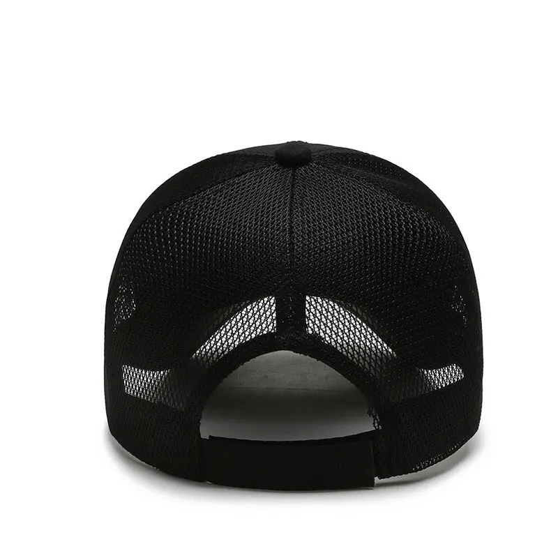 

1PC Unisex Baseball Caps Casual mesh Baseball Hat Adjustable Snapback Hip Hop Hats For Women Men Outdoor Summer Mesh Caps Gorras