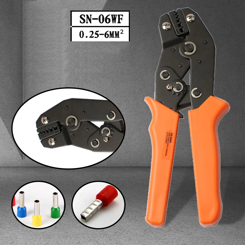 Клещи для обжимных клемм OT/UT/SV/RV клещи холодного обжима SN-02C SN-06WF SN-48B зажим
