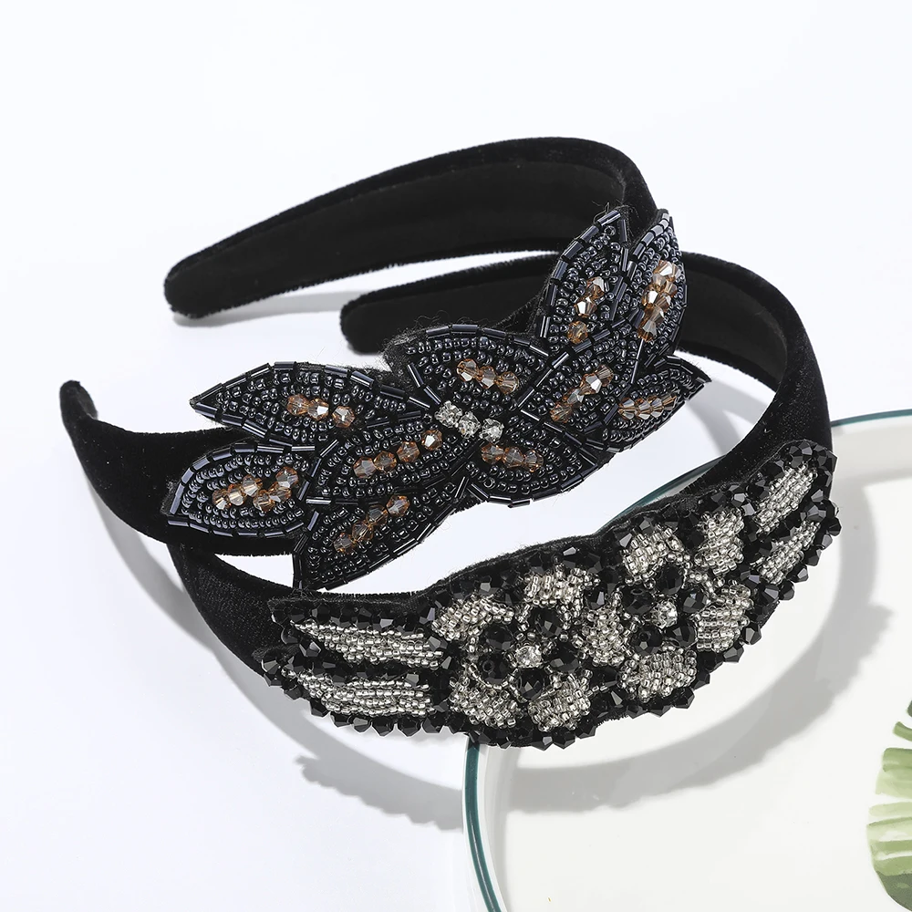 Женский ободок со стразами Haimeikang элегантный обруч аксессуары для волос| |