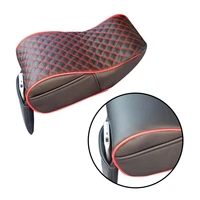 stylish car central console armrest box soft heighten pad cushion with pocket for auto