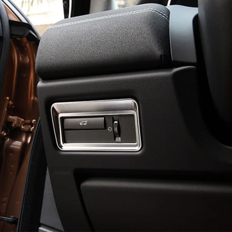 Хромированная накладка на заднюю дверь декоративная наклейка для Range Rover Evoque 2011