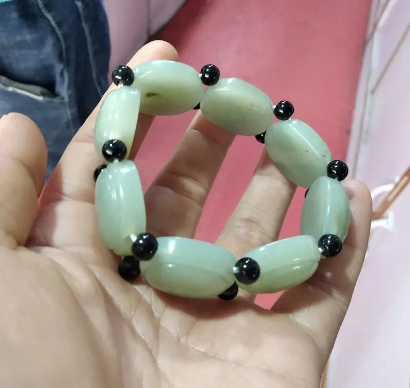 Натуральный нефрит Черепаха Браслет Carven черепаха удача амулет счастливый