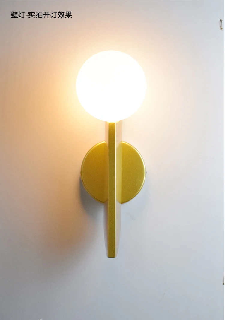 Лампа для Северной Европы стеклянная лампа креативная модель отеля Гостинного