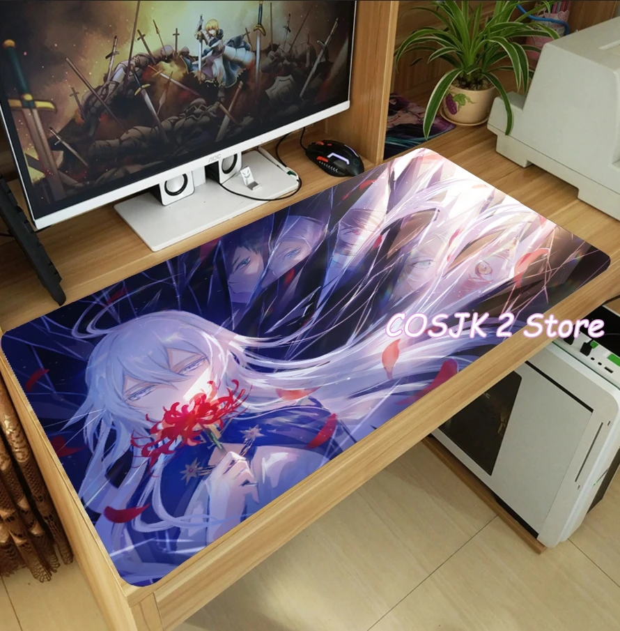 Коврик для мыши Vladilena с аниме 86-восемьдесят Six Milize Shinei нузен утолщенный игровой