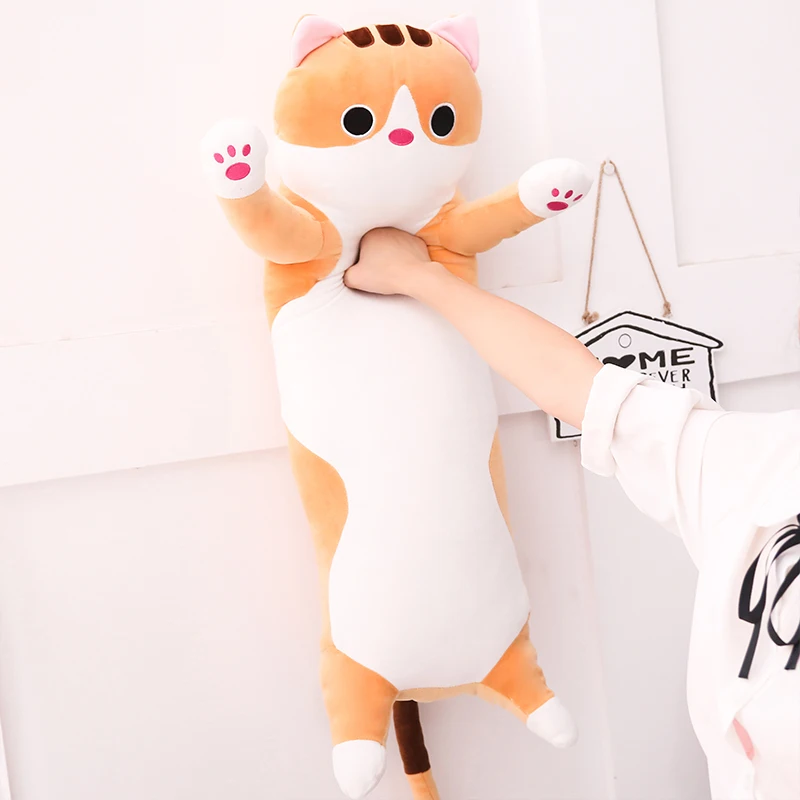 

New soft cat plush toy cat doll sofa pillow cushion girl gift children toys home decoration