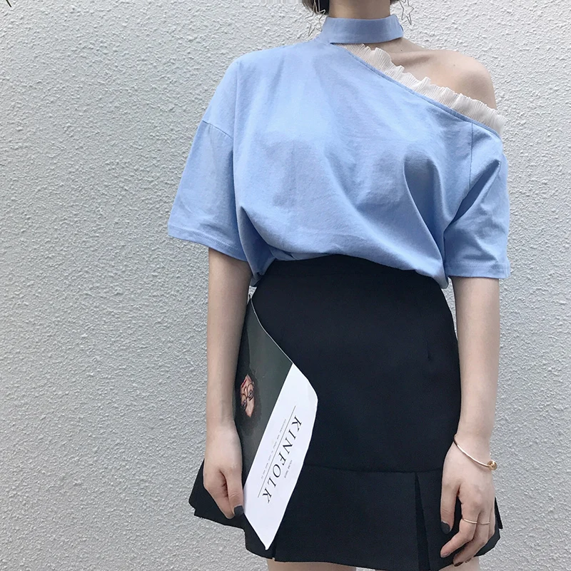 Женские топы и блуза с кружевными вставками ZCWXM весна 2020 | Женская одежда