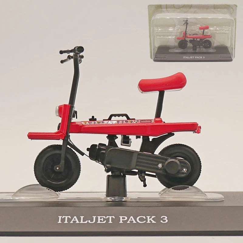 

Мотоцикл в масштабе 1:18 ITALJET PACK 3, модель литой мотоцикл, игрушечные украшения