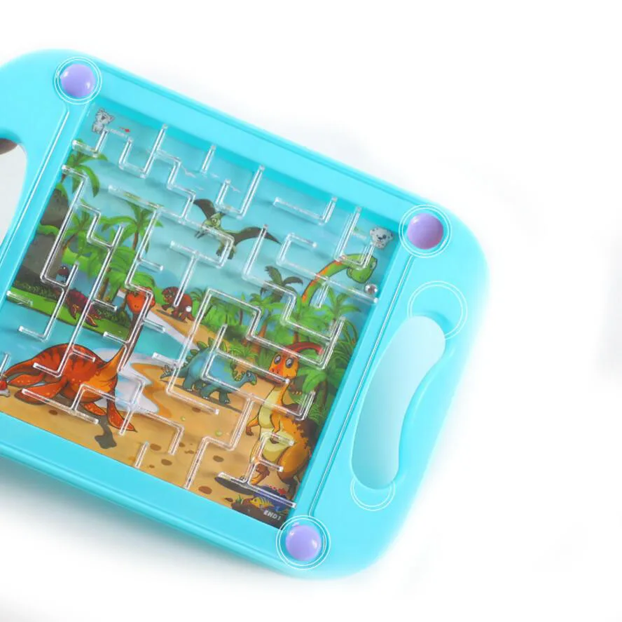 Новый стальной лабиринт головоломка игрушки мяч Забавная детская игрушка для