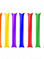 50pcs birthday party dance party beating stick inflatable bar for sports games cheerleading audience cheering sticks supplies