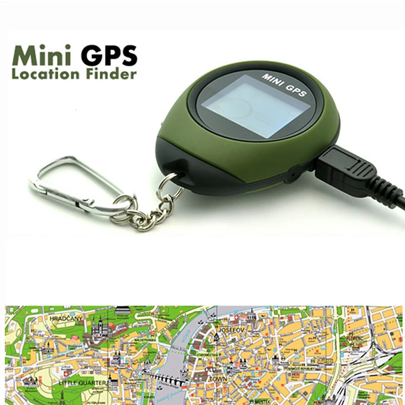 Новейший миниатюрный GPS приемник навигатор ручной видоискатель местоположения