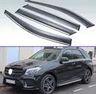 Для Mercedes-Benz GLE clase GLE W166 2016,2017, 2018 пластик Наружный козырек вентиляционные Шторы окно Защита от солнца Дождь Отражатель 4 шт.