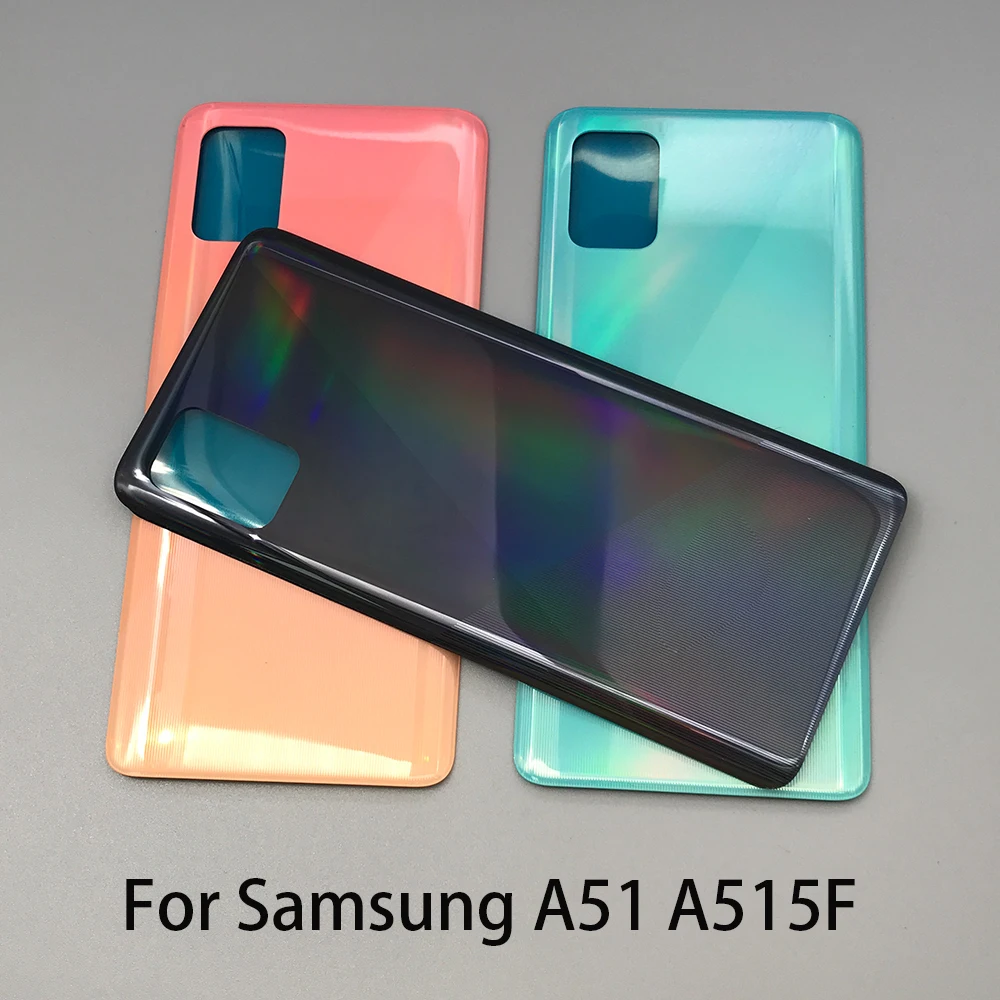 

Задняя стеклянная крышка для Samsung Galaxy A51 2020, задняя крышка, Сменный аккумулятор для Samsung Galaxy A51, задняя крышка корпуса