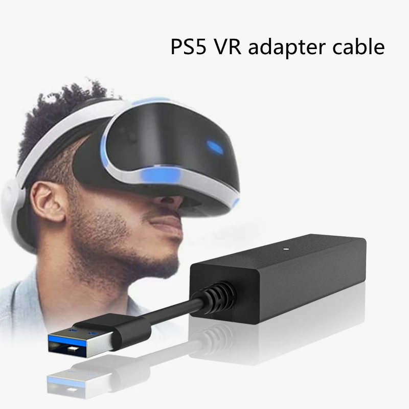 

USB3.0 PS VR To PS5 Cable Adapter VR Connector Mini Camera Adapter For PS5 Game Console PS5 Adapter Games Accessories