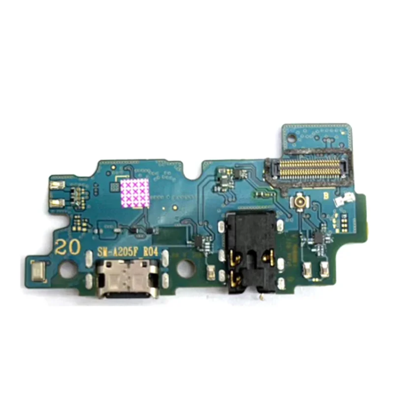 

Charging Port Charger Board Dock Connector With Jack For Samsung Galaxy A20 A205F Flex Cable