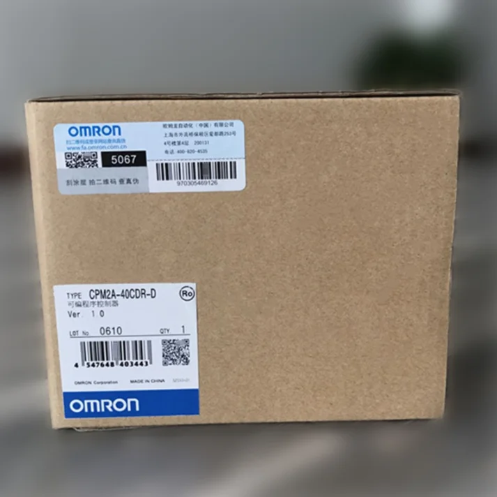Фото 1 шт. OMRON PLC CPM2A-40CDR-D CPM2A40CDRD в коробке-Новый # OM | Безопасность и защита