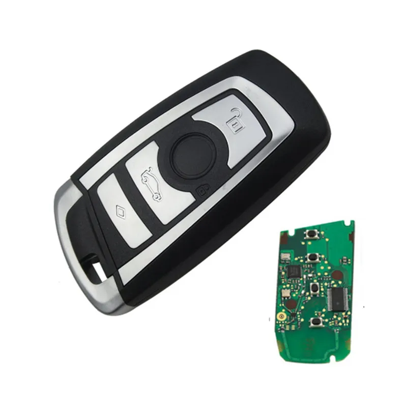 

4 Button Smart Car Remote Key Keyless car key 868Mhz 434mhz pcf7953 Chip For BMW F series FEM CAS4+System auto key