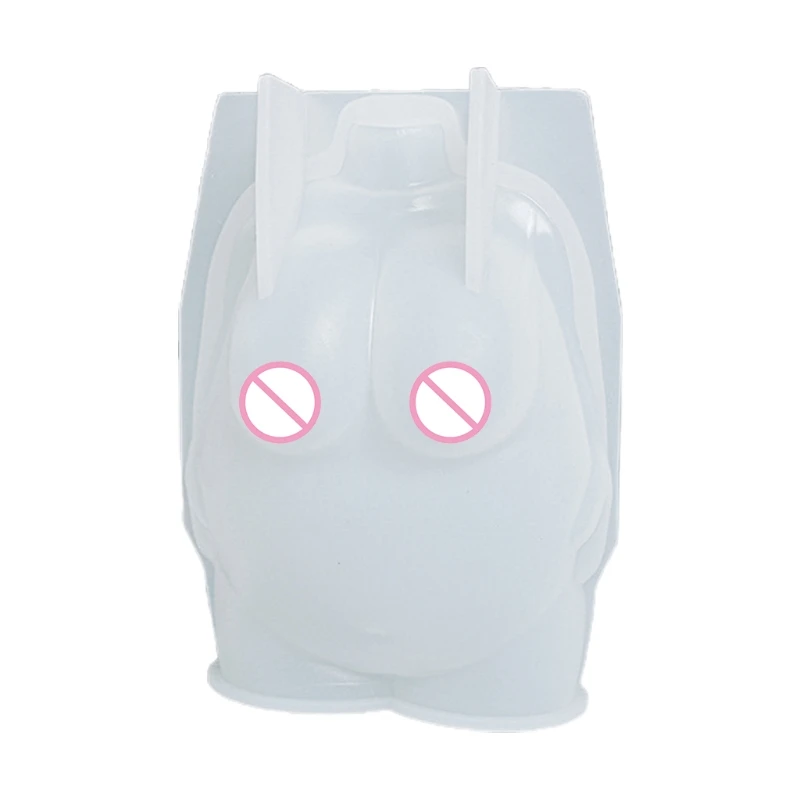 

20CF 3D Body Shape Candle Resin Mold Female Male Body Model Ornaments Silicone Mold