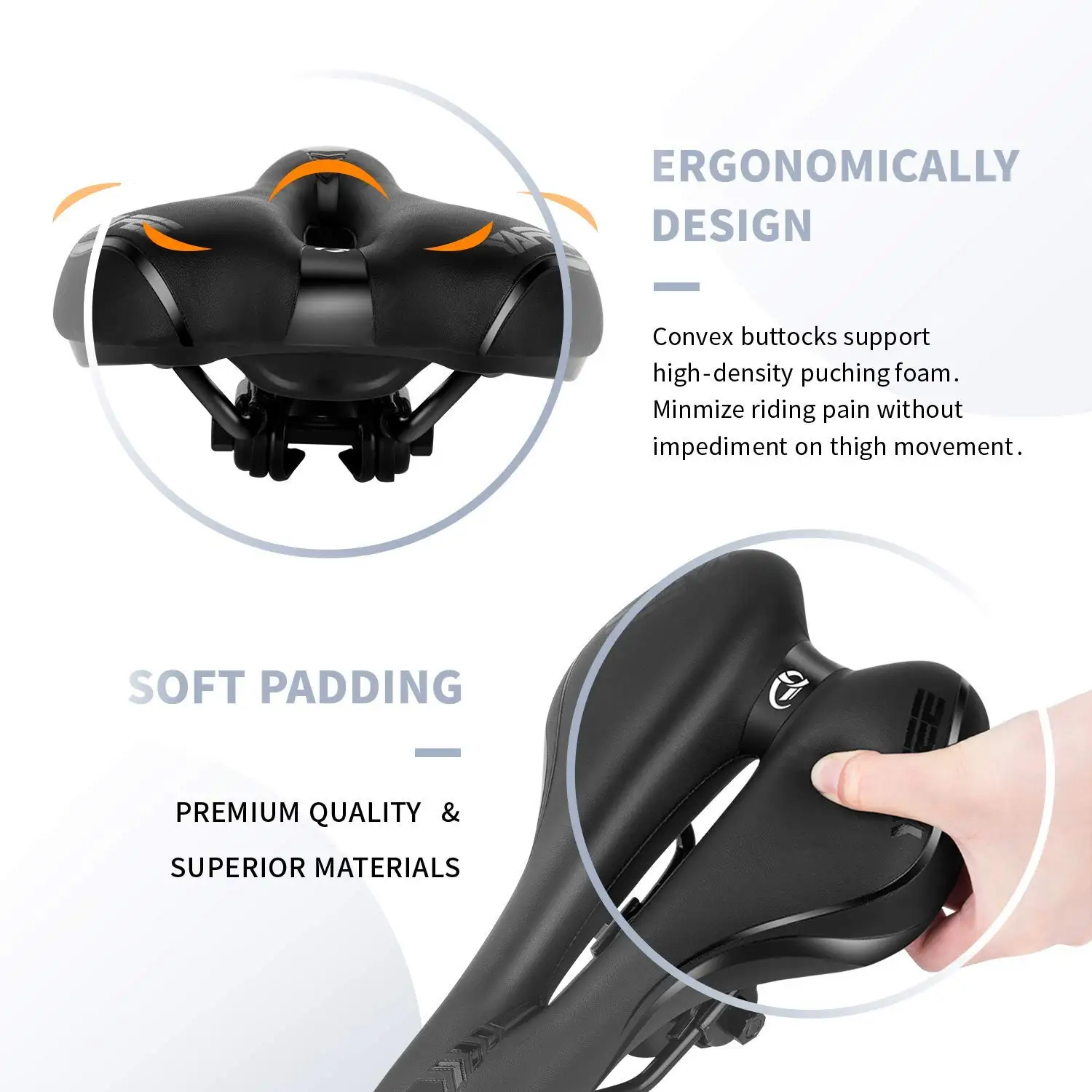 Красное велосипедное седло сверхлегкое мягкое удобное сиденье для велосипеда