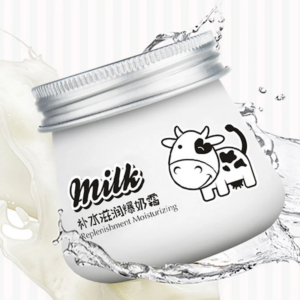 Увлажняющий увлажняющий Молочный Крем для лица 80 г питательный крем против
