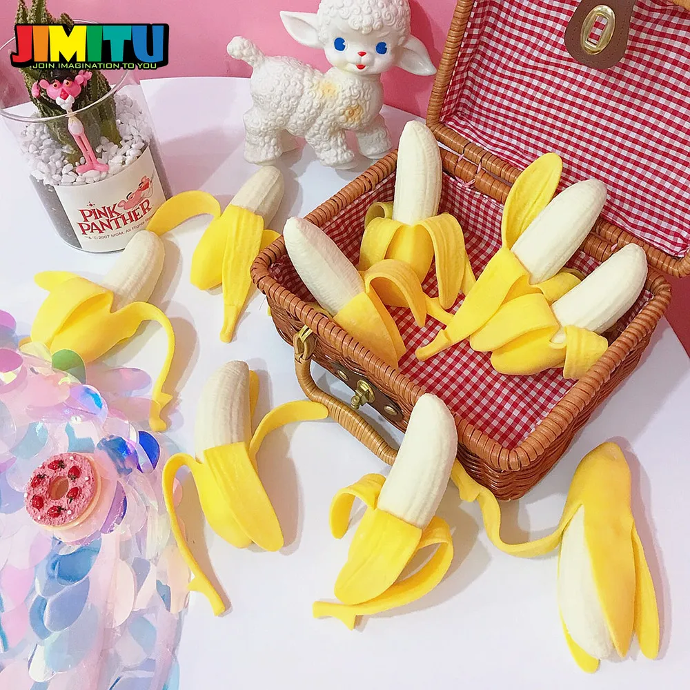 JIMITU мягкий панда банан сквиши гаджет Новинка и кляп игрушки снятие стресса Антистресс розыгрыши сюрприз мягкий подарок