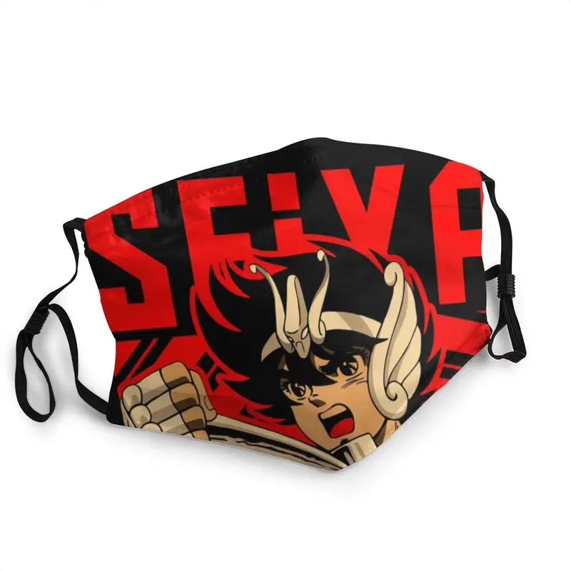 

Pegasus - Saint Seiya Face Mask Unisex Adult for Gentlemen of the Zodiac Mask Protection Respirator Breathable Mouth Muffle