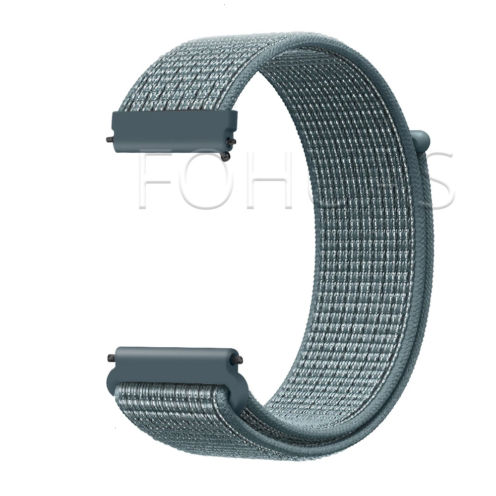 Celestial Нейлоновый ремешок 20 мм 22 мм для Xiaomi Amazfit Gtr 47 мм samsung Galaxy Watch 42 мм 46 мм Active gear S3 классический ремешок HUAWEI WATCH 2 Pro - Цвет ремешка: Celestial