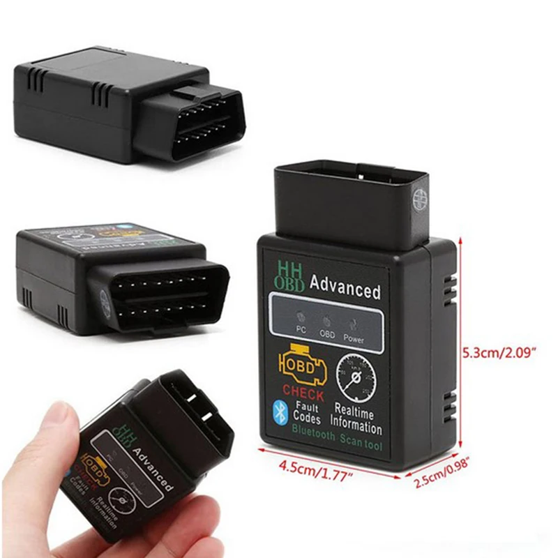 

OBDII Car Bluetooth Code Scanner Reader ELM 327 Diagnostic Tool OBDII
