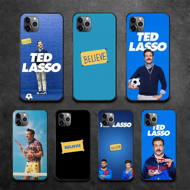 

Ted Lasso Phone Case For iPhone 13 12 11Pro Max 11 XR XS Max X Mini 8 7 6 5 SE 2020 Fundas Cover Shell