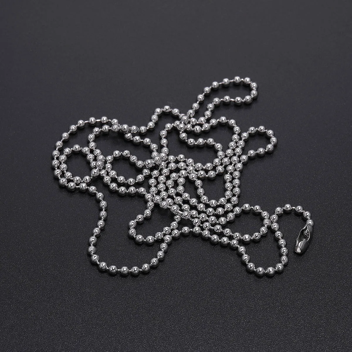 5 шт. шариковые цепочки из нержавеющей стали для DIY коннектора застежки шаровой