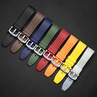 quick release watchbands quality silicone rubber watch straps 20mm 22mm 24mm waterproof diving men watches accessories